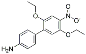 4-(2,5-DIETHOXY-4-NITROPHENYL)-BENZENAMINE Struktur