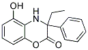 3-ETHYL-5-HYDROXY-3-PHENYL-3,4-DIHYDRO-BENZO[1,4]OXAZIN-2-ONE Struktur