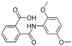 N-(2,5-DIMETHOXY-PHENYL)-PHTHALAMIC ACID Struktur