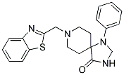 8-(1,3-BENZOTHIAZOL-2-YLMETHYL)-1-PHENYL-1,3,8-TRIAZASPIRO[4.5]DECAN-4-ONE Struktur