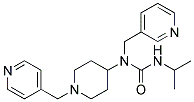 N'-ISOPROPYL-N-(PYRIDIN-3-YLMETHYL)-N-[1-(PYRIDIN-4-YLMETHYL)PIPERIDIN-4-YL]UREA Struktur