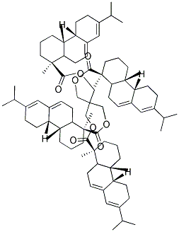 PENTAERYTHRITOL TETRABIETATE Struktur