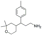 3-(2,2-DIMETHYLTETRAHYDROPYRAN-4-YL)-3-P-TOLYL-PROPYLAMINE Struktur