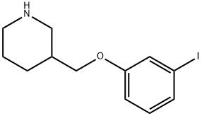 3-[(3-IODOPHENOXY)METHYL]PIPERIDINE Struktur