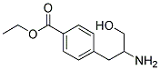 4-(2-AMINO-3-HYDROXY-PROPYL)-BENZOIC ACID ETHYL ESTER Struktur