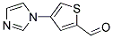 4-IMIDAZOL-1-YL-THIOPHENE-2-CARBALDEHYDE Struktur