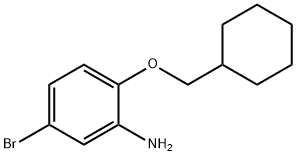 5-BROMO-2-(CYCLOHEXYLMETHOXY)PHENYLAMINE price.