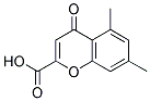 5,7-DIMETHYL-4-OXO-4H-CHROMENE-2-CARBOXYLIC ACID Struktur