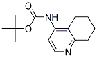 4-BOC-AMINO-5,6,7,8-TETRAHYDROQUINOLINE Struktur