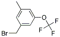 3-METHYL-5-(TRIFLUOROMETHOXY)BENZYL BROMIDE Struktur