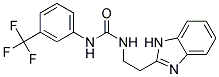 N-[2-(1H-BENZIMIDAZOL-2-YL)ETHYL]-N'-[3-(TRIFLUOROMETHYL)PHENYL]UREA Struktur