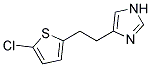 4-[2-(5-CHLORO-THIOPHEN-2-YL)-ETHYL]-1H-IMIDAZOLE Struktur