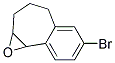 6-BROMO-2,3,4,8B-TETRAHYDRO-1AH-1-OXA-BENZO[A]CYCLOPROPA[C]CYCLOHEPTENE Struktur