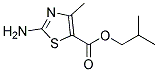 ISOBUTYL 2-AMINO-4-METHYL-1,3-THIAZOLE-5-CARBOXYLATE Struktur