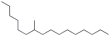 7-METHYL HEXADECANE Struktur