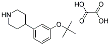 4-(3-TERT-BUTYLOXYPHENYL) PIPERIDINE OXALATE Struktur