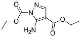 5-AMINO-PYRAZOLE-1,4-DICARBOXYLIC ACID DIETHYL ESTER Struktur