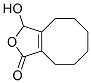 3-HYDROXY-4,5,6,7,8,9-HEXAHYDRO-3H-CYCLOOCTA[C]FURAN-1-ONE Struktur