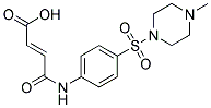 3-[4-(4-METHYL-PIPERAZINE-1-SULFONYL)-PHENYLCARBAMOYL]-ACRYLIC ACID Struktur