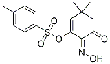 O-TOSYL-5,5-DIMETHYL-CYCLOHEXANE-1,2,3-TRIONE 2-OXIME Struktur