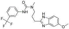 N-[3-(5-METHOXY-1H-BENZIMIDAZOL-2-YL)PROPYL]-N-METHYL-N'-[3-(TRIFLUOROMETHYL)PHENYL]UREA Struktur