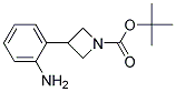 TERT-BUTYL 3-(2-AMINOPHENYL)AZETIDINE-1-CARBOXYLATE Struktur