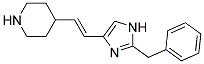 4-[2-(2-BENZYL-1H-IMIDAZOL-4-YL)-VINYL]-PIPERIDINE Struktur