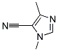 3,5-DIMETHYL-3H-IMIDAZOLE-4-CARBONITRILE Struktur