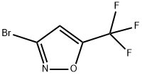 3-BROMO-5-(TRIFLUOROMETHYL)ISOXAZOLE Struktur