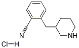 3-(2-CYANOBENZYL) PIPERIDINE HCL Struktur