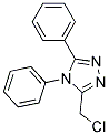 3-(CHLOROMETHYL)-4,5-DIPHENYL-4H-1,2,4-TRIAZOLE Struktur