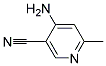 4-AMINO-6-METHYL-NICOTINONITRILE Struktur