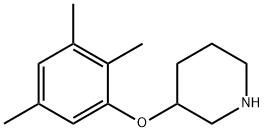 3-(2,3,5-TRIMETHYLPHENOXY)PIPERIDINE Struktur