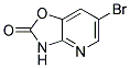 6-BROMO-3H-OXAZOLO[4,5-B]PYRIDIN-2-ONE Struktur