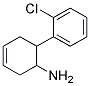 (+/-)-6-(2-CHLOROPHENYL)CYCLOHEX-3-ENAMINE Struktur