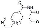 6-AMINO-2,4-DIOXO-1-(PYRIDIN-3-YLMETHYL)TETRAHYDROPYRIMIDINE-5-CARBALDEHYDE Struktur