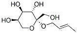 (E)-BUT-2-ENYL-BETA-D-FRUCTOPYRANOSIDE Struktur