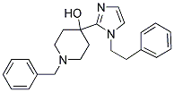 4-[1-(2-PHENYLETHYL)-1H-IMIDAZOL-2-YL]-1-BENZYL-4-PIPERIDINOL Struktur