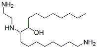 9-BETA-AMINOETHYLAMINO-10-HYDROXYSTEARYLAMINE Struktur