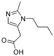 (3-BUTYL-2-METHYL-3H-IMIDAZOL-4-YL)-ACETIC ACID Struktur