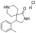 4-O-TOLYL-2,8-DIAZASPIRO[4.5]DECAN-1-ONE HYDROCHLORIDE Struktur