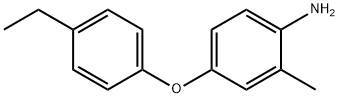 4-(4-ETHYLPHENOXY)-2-METHYLANILINE Struktur