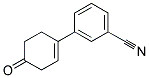 3-(4-OXO-CYCLOHEX-1-ENYL)-BENZONITRILE Struktur