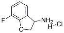 7-FLUORO-2,3-DIHYDRO-BENZOFURAN-3-YLAMINE HYDROCHLORIDE Struktur