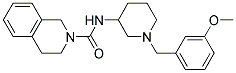 N-[1-(3-METHOXYBENZYL)PIPERIDIN-3-YL]-3,4-DIHYDROISOQUINOLINE-2(1H)-CARBOXAMIDE Struktur