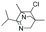 6-CHLORO-2-ISOPROPYL-5,7-DIMETHYL-1,3-DIAZATRICYCLO[3.3.1.1(3,7)]DECANE Struktur