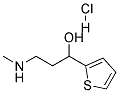 3-METHYLAMINO-1-THIOPHEN-2-YL-PROPAN-1-OL HYDROCHLORIDE Struktur