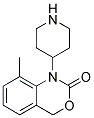 8-METHYL-1-PIPERIDIN-4-YL-1,4-DIHYDRO-BENZO[D][1,3]OXAZIN-2-ONE Struktur