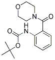 [2-(MORPHOLINE-4-CARBONYL)-PHENYL]-CARBAMIC ACID TERT-BUTYL ESTER Struktur