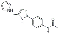 5-(4-ACETAMIDOPHENYL)DIPYRROLOMETHANE Struktur